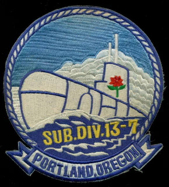 USN Navy Submarine Division 13-7 Portland Oregon Patch N-3