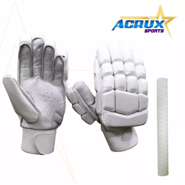 Cricket Batting Gloves MC-23 + Free Cricket Bat Grip + AU Stock