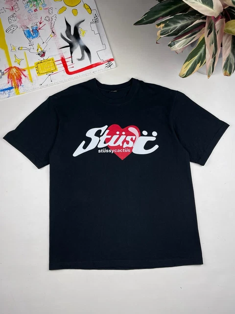 STUSSY X CACTUS Plant Flea Market USA 2019 Tee White with prints. brand new  99.50 - PicClick UK