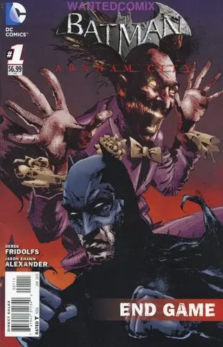 Batman Arkham City End Game #1 Joker Dc Comic Book New 2012 60 Page Giant