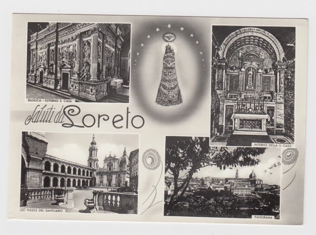 MA AN 09 Saluti da Loreto viaggiata 1966