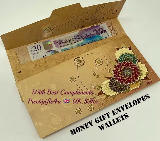 Exclusive Money Gift Large Envelope Wedding Salami Shagun Rakhi Cash Gift Wallet