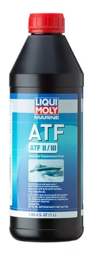 Liqui Moly Auto Trans Fluid 20544 Marine ATF; Dexron; Synthetic; 1 Liter Bottle