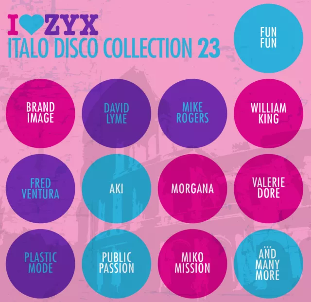 CD ZYX Italo Disco Collection 23 von Various Artists  3CDs