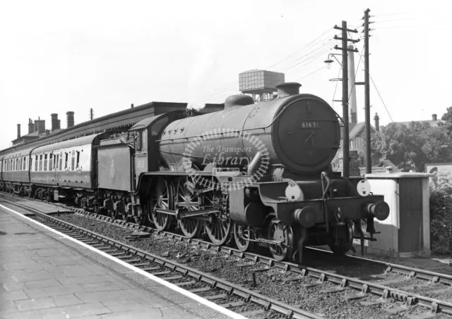 PHOTO BR British Railways Steam Locomotive Class B17 61631  at Colchester 1953