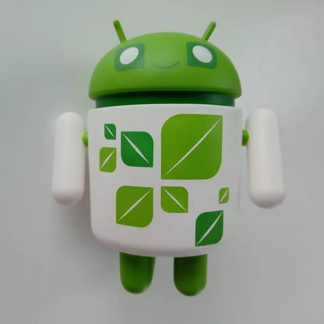 Android Mini Collectible GREEN TEA SPECIAL EDITION VINYL PROMO FIGURE Google