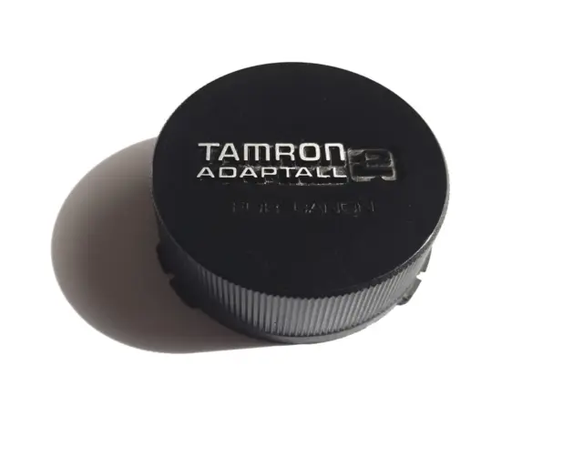 Tamron Adaptall 2 - para montaje Canon FD - tapa de plástico para lente trasera - limpia