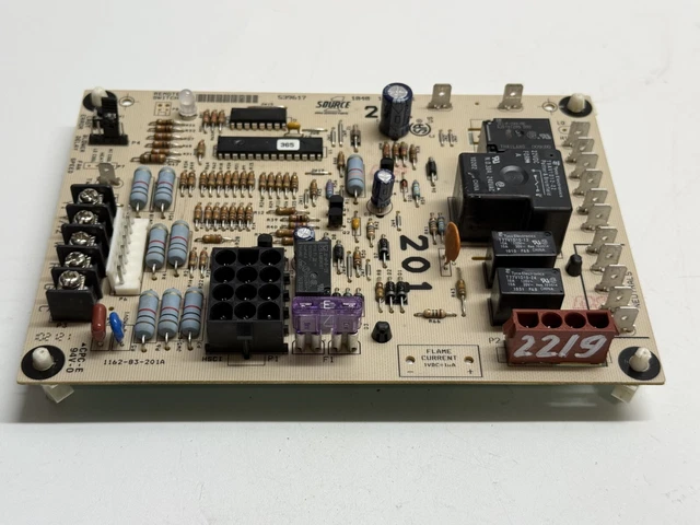 YORK COLEMAN 1162-83-201A 1162-201 Control Circuit Board