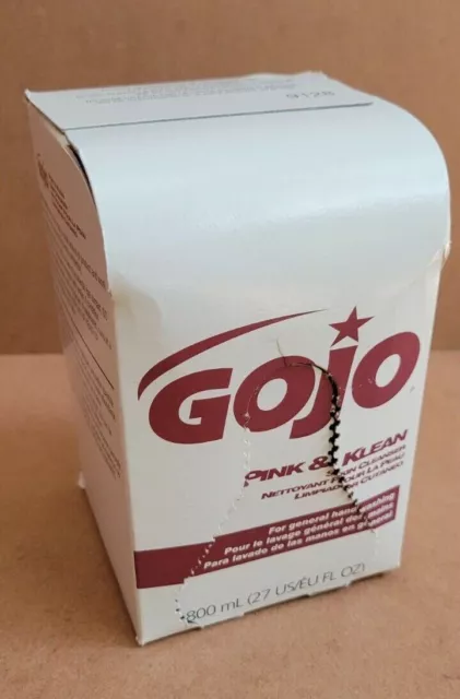 GOJO Pink & Klean Skin Cleanser 800ML Bag-in-Dispenser Refill Floral NOS