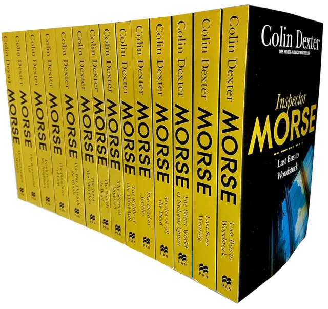 Inspector Morse Complete Collection by Colin Dexter 14 Books Set - Fiction - PB