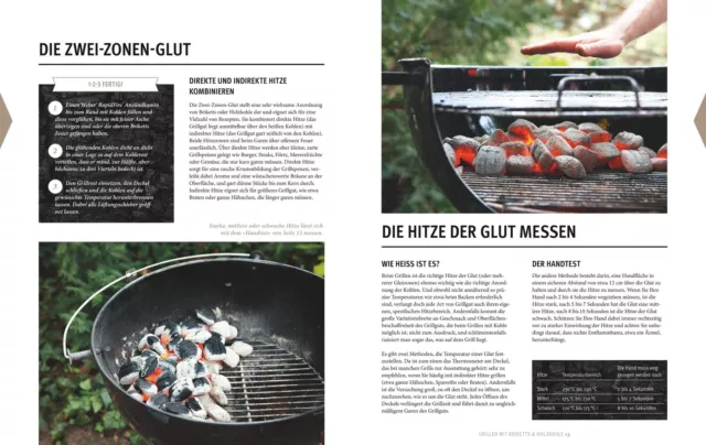 Weber's Grillen mit Briketts & Holzkohle | Buch | Mängelexemplar | Ratgeber 3