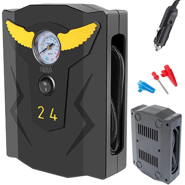 Compresseur Gonfleur Automobile Moto Vélo 12 V 120 W 150 PSI Auto Moto Van Vélo