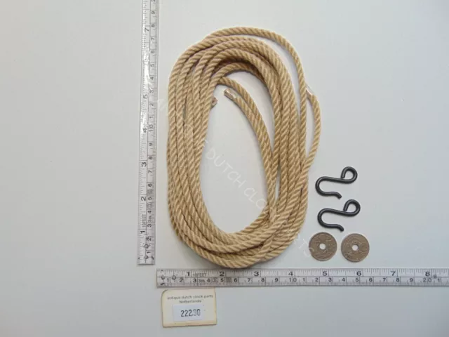 Original Extra Heavy Rope French Comtoise Morbier Clock Original Extra Heavy Rope French Comtoise Morbier Clock