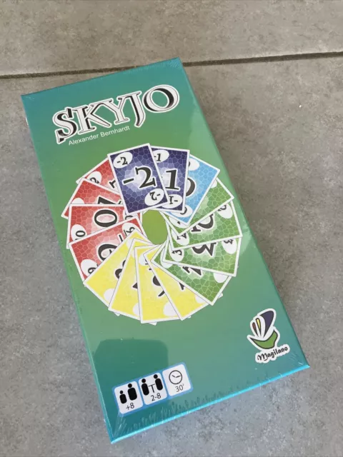 Skyjo - Jeux de société BlackRock Games - 2 à 8 joueurs - A partir de 8 ans