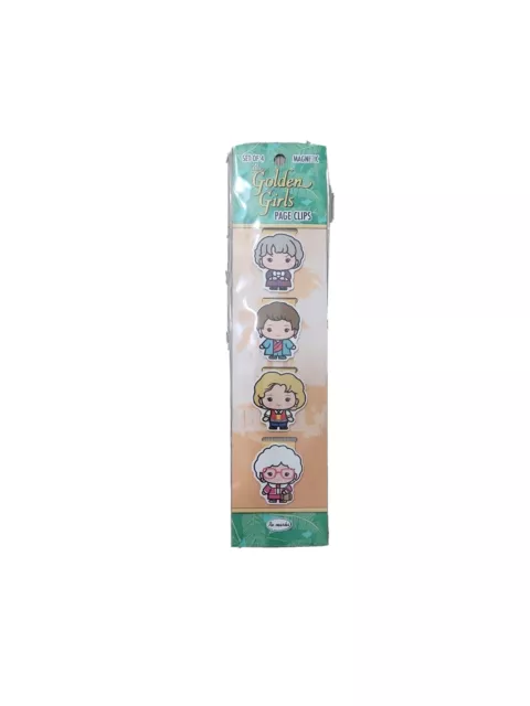 The Golden Girls Bookmarks Set Of 4 Magnetic Page Clips Buttons