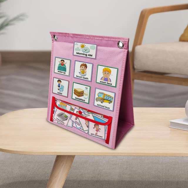 CALENDRIER VISUEL POUR Enfants, Cartes De Routine Pour Enfants, Cadeaux ...
