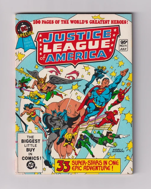 DC Special Blue Ribbon Digest #11 (1981) F+ 6.5 Justice League of America