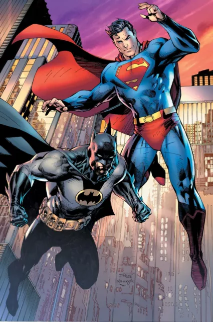 Batman Superman Worlds Finest #1 Cvr B Jim Lee Cardstock