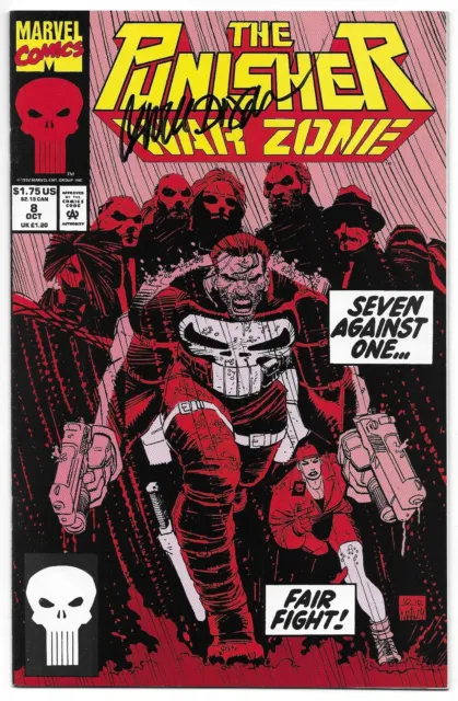 Punisher War Zone 8 Signed Chuck Dixon Autographed Marvel Combined Shipping