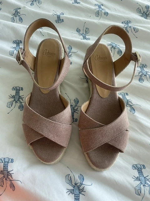 Castaner bluma sales criss cross wedges