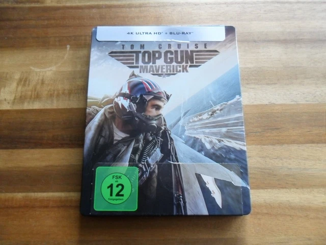 TOP GUN MAVERICK 4K Ultra HD + Blu Ray Steelbook EUR 21,50 - PicClick DE