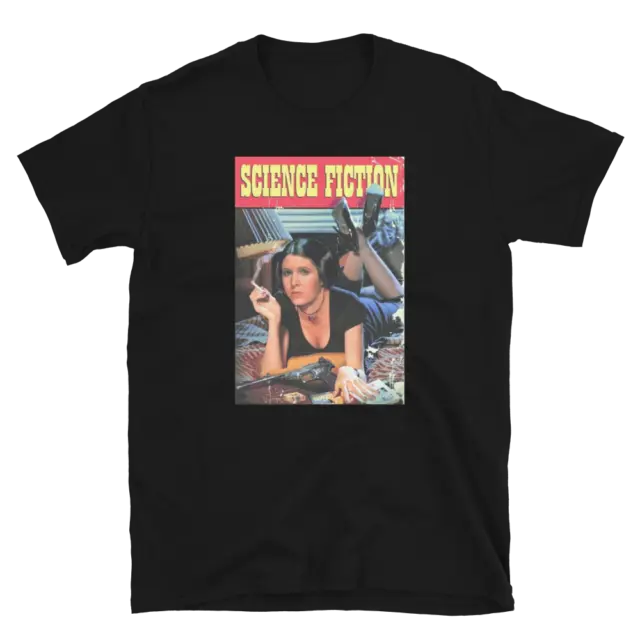 Star Wars, Pulp Fiction, Princess Leia, Printed T-Shirt