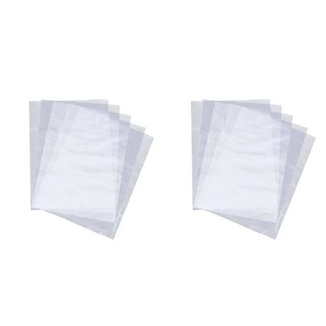 2 PIECES SHRINKABLE Wrapping Bag Cellophane PVC Heat Film Bags £23.89