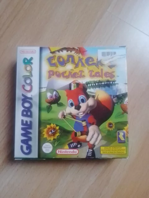 Conker`s Pocket Tales Game Boy Color gbc Nintendo OVP