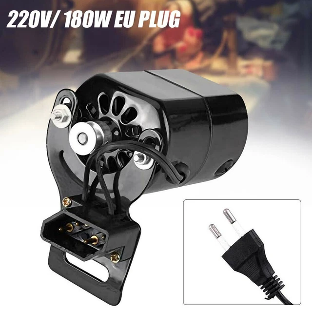 Kit Moteur Machine à Coudre 180W 220V - Avec Pédale Et Accessoires - Prise UE