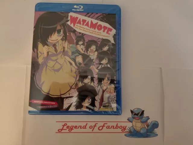 New * Watamote - Blu-Ray Complete Collection * Sealed Anime * No Matter How I...