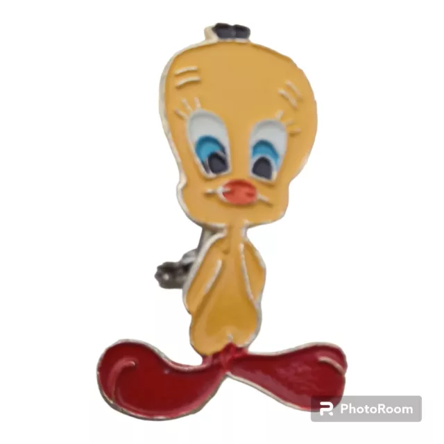 Vintage Looney Tunes Tweety Bird Enamel Lapel/Hat Pin