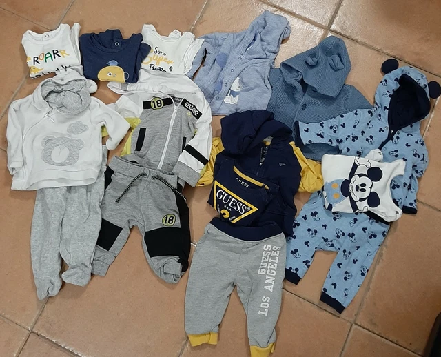 Abbigliamento neonato maschietto da 3/6 mesi fino a 9 mesi