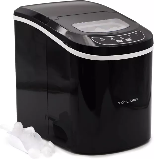 Ice Maker Machine Compact Portable Countertop Ice Cube Maker Andrew James