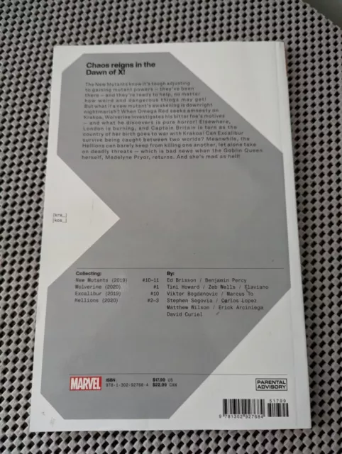 Marvel Dawn of X Volume 11 TPB Jonathan Hickman X-Men 2