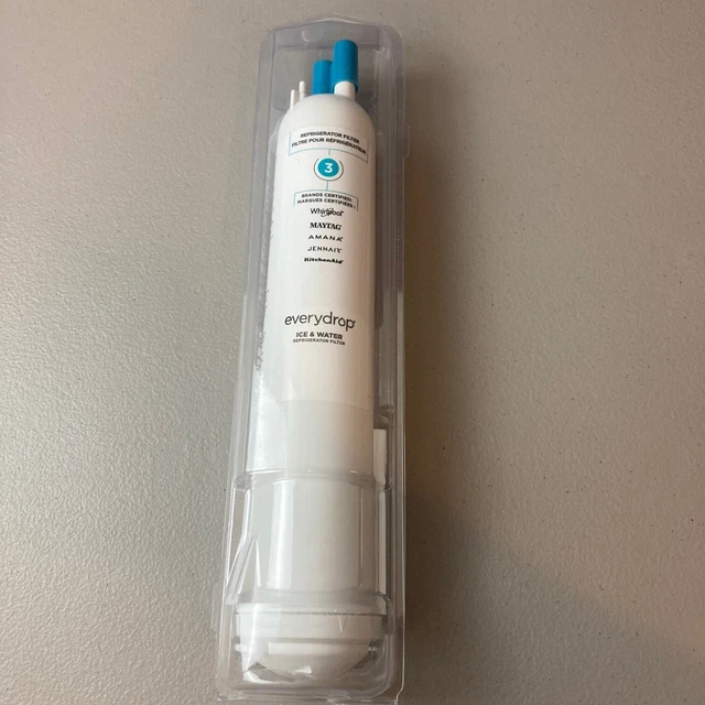 NEW EVERYDROP BY Whirlpool Ice and Water Refrigerator Filter 3 34.00