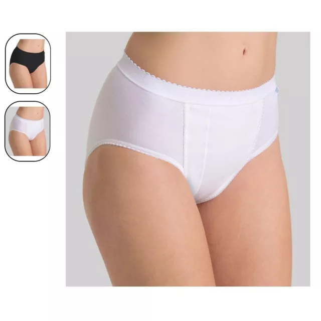 Sloggi Conf 2 Slip Donna Control Tai Mutande Contenitivo Snellente e Modellante