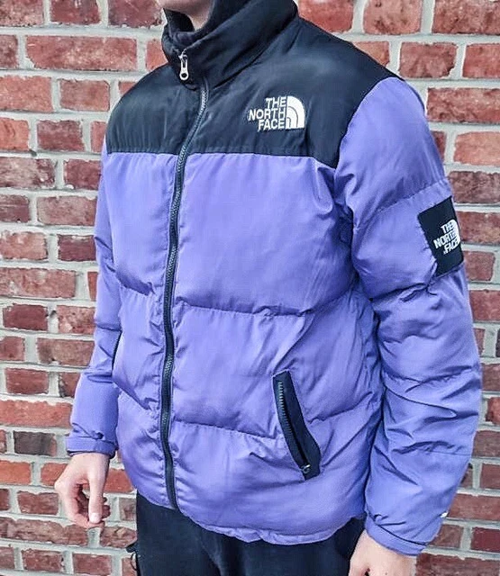 VESTE TAMPON VINTAGE « The North Face » 700 duvet nupste violet EUR 175,67  - PicClick FR