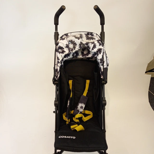 COSATTO SUPA 3 Stroller with Footmuff Raincover in Paloma Faith