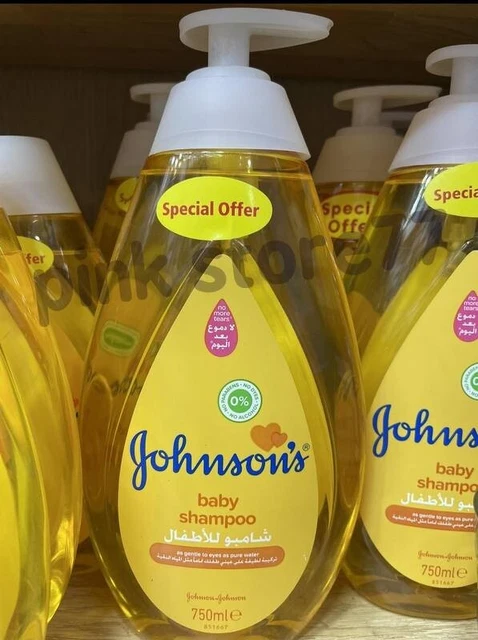 Johnson's Baby Tear Free Gentle Baby Shampoo, 750 ml -Johnson  شامبو جونسون