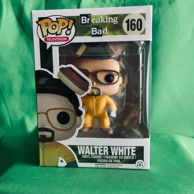 Funko Pop Breaking Bad Walter White #160 Retired Vaulted “MINT” W/NEW Protector