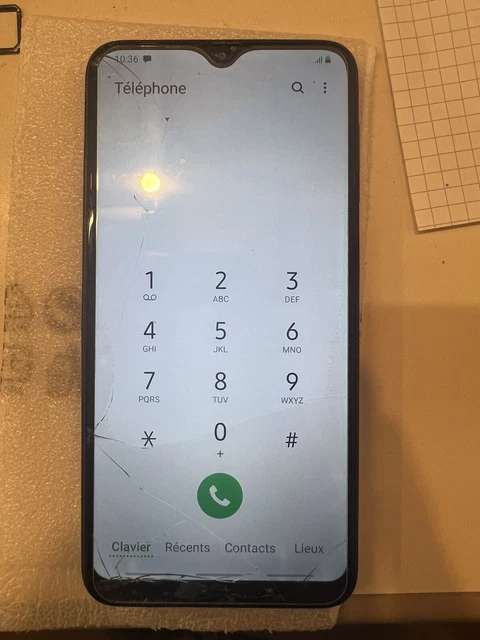 Samsung Écran LCD et Châssis pour Galaxy A10 Noir