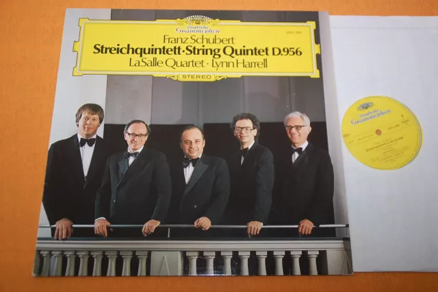 LaSalle Quartet Harrell Schubert String Quintet German DGG Stereo Late 70s NM