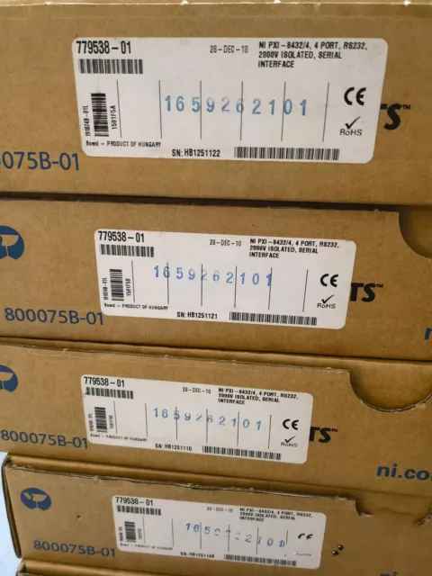 NEW National Instruments NI PXI-8432/4 (RS232) High-Perf., Isolated 4-Port