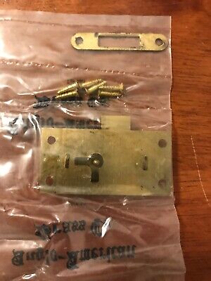 Solid Brass Large Surface Mounted Lock with Key S-2G 2