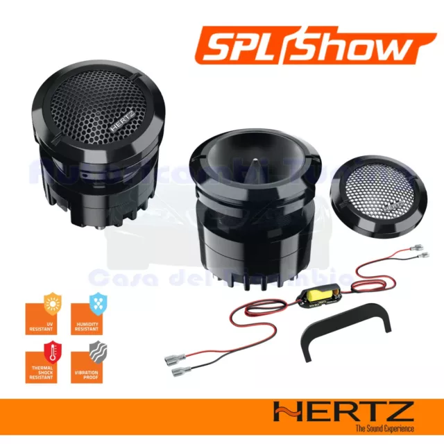 Hertz ST 25K NEO Ligne Spl Show Paire Haut-Parleur Compression Bullet 100W 25MM