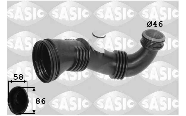 Durite Entrée Turbo PERRIN - WRX/STI - GL Racing Shop