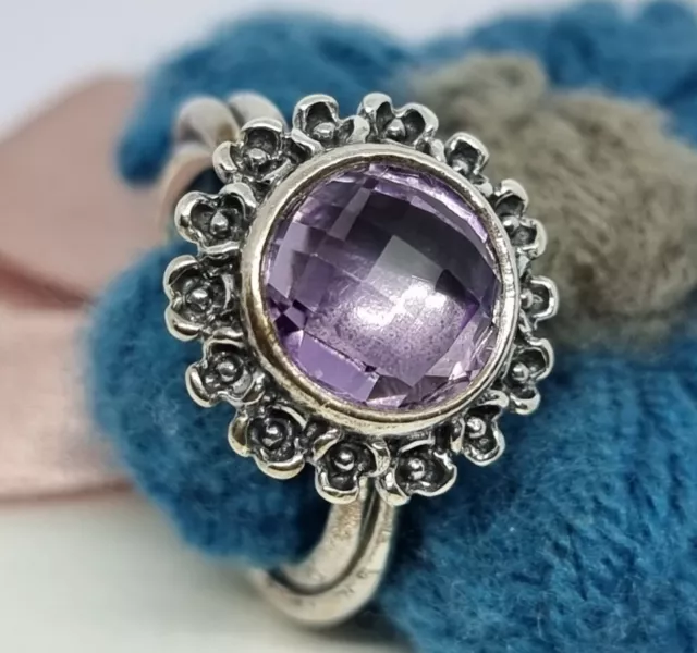 ANELLO PANDORA AMETISTA Argento 925 EUR 46 51 PicClick IT