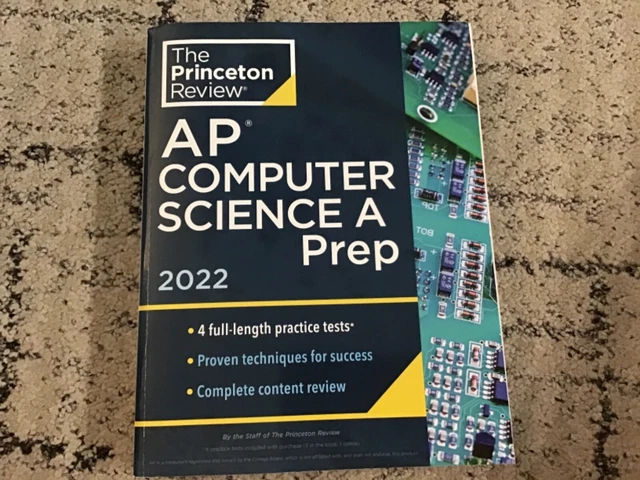 College Test Preparation Ser.: Princeton Review AP Computer Science a Prep 2022