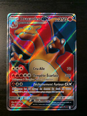 Carte Pokémon : Dracaufeu GX SM60 Promo Soleil & Lune  Française