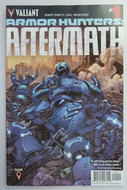 Armor Hunters: Aftermath #1 - 1st Printing Valiant Comics October 2014 F/VF 7.0